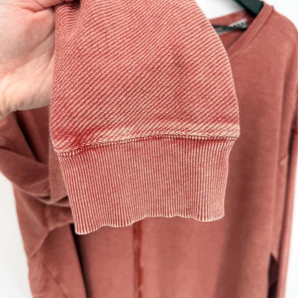 ☀️ 3/$25 NWT New Directions Loop T Pullover Sweatshirt in Cinnamon XL - Picture 5 of 10